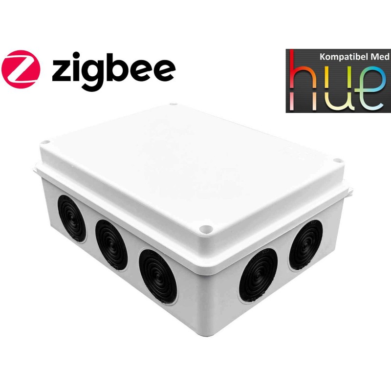 Se Zigbee Power-Kit Boks Til Troldtekt CCT LED Skinner - Hue Kompatibel hos detLED