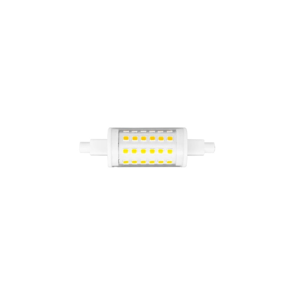 Outlet: SILI6 LED pære - 6W, 78mm, dæmpbar, 230V, R7S - Dæmpbar : Dæmpbar, Kulør : Varm