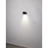 BIRK Udendørs Væglampe 1xGU10 i Sort - Nielsen Light
