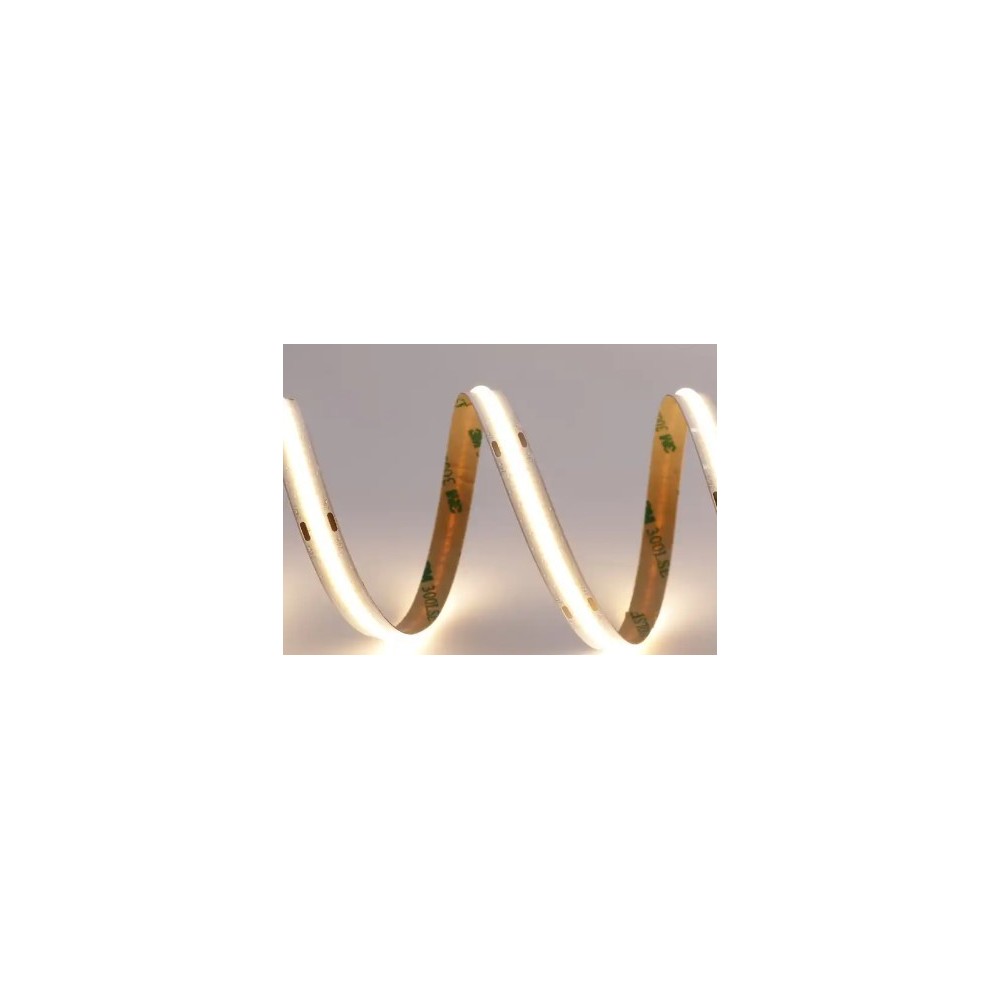 5m 9,5W/m COB-LED strip RA94 - 24V DC, IP20, 480 LED pr. meter, COB LED - Kulør : Neutral