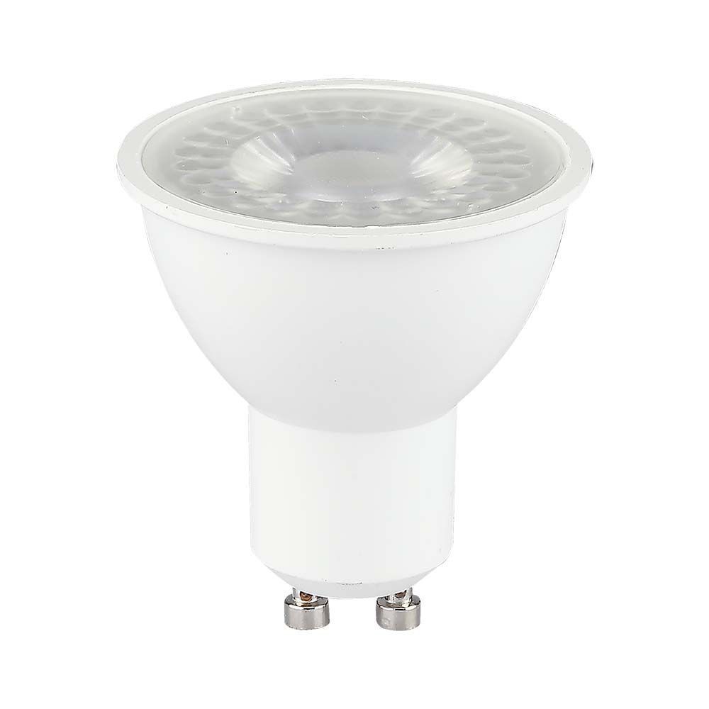 V-Tac 7,5W LED spot - Samsung LED chip, 230V, GU10 - Dæmpbar : Ikke dæmpbar, Kulør : Neutral