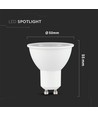 V-Tac 7,5W LED spot - Samsung LED chip, 230V, GU10