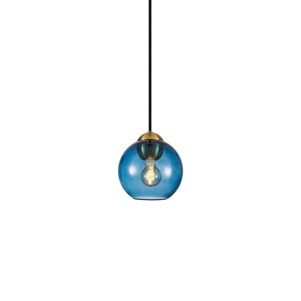 Halo Design - BUBBLES pendant mini Ø 14cm G9 - Blue