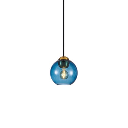 Halo Design - BUBBLES pendant mini Ø 14cm G9 - Blue