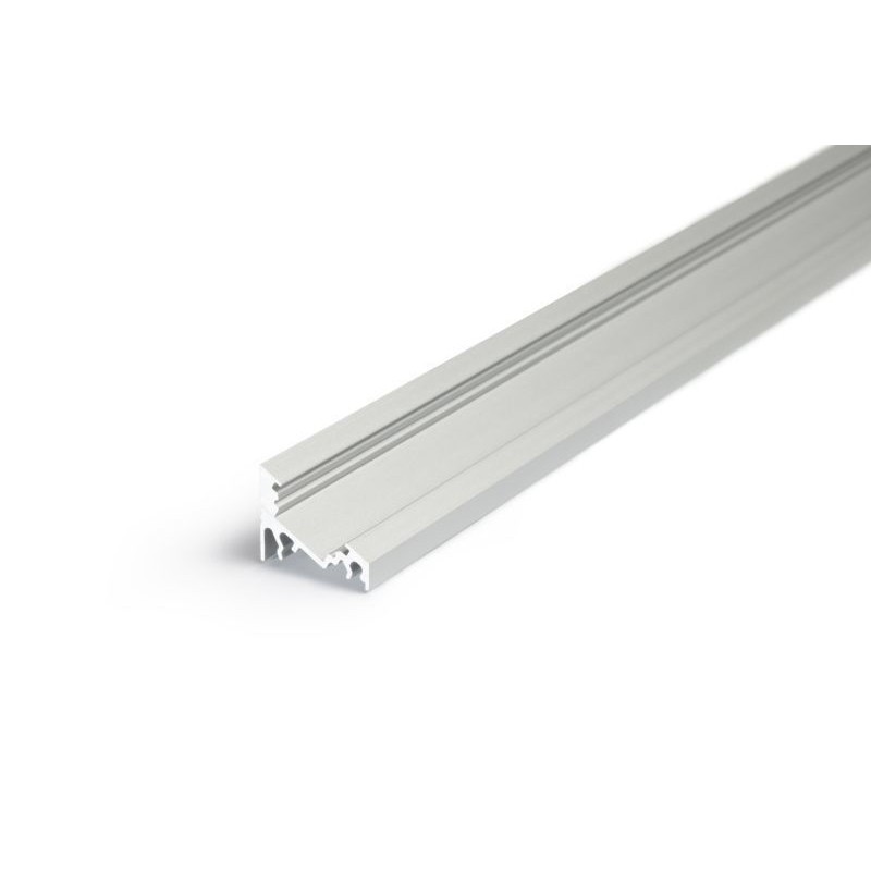Skrå Aluminiums profil Til LED Strip (Model C) - 2 Meter