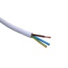 Downlight kabel i HVID 230V 3x1,5mm2 til indb. Spot 90° - 100 Meter