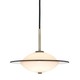 Halo Design - Orbit Pendant Ø24cm opal glass, Antique brass metal G9