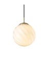 Halo Design - Twist Pendel Ø25cm E27 Ball Antik Messing