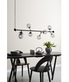 Halo Design - Atom Langbord Smoke med 8 glas 8XG9