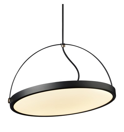 Halo Design - Pivot Pendel Ø40cm Int LED Sort/Antique