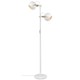 Halo Design - D.C gulvlampe 2L Ø18 E27, hvid / eg