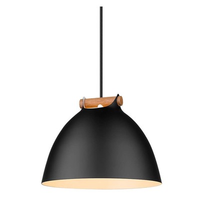 Halo Design - ÅRHUS pendel Ø24cm E27, sort / Træ