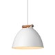 Outlet: Halo Design - ÅRHUS pendel Ø24cm E27, Hvid / Træ