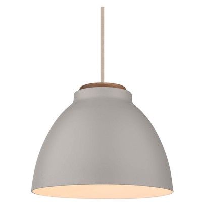 Halo Design - NIVÅ pendel Ø24 E27, Grå / Træ