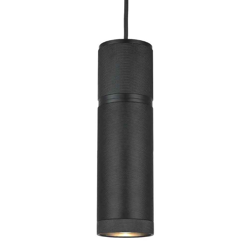 Halo Design - Halo- the pendant Cylinder i Metal sort Ø12 2,5m kabel