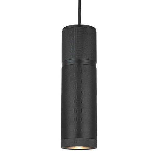 Halo Design - Halo- the pendant Cylinder i Metal sort Ø12 2,5m kabel