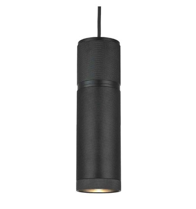 Halo Design - Halo- the pendant Cylinder i Metal sort Ø12 2,5m kabel