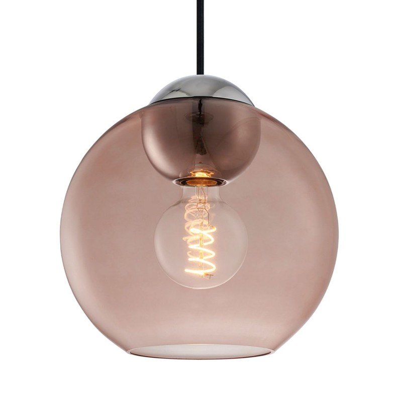 Bubbles Ø24 Pendel Lampe i Rose - Halo Design