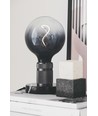 Halo Design - HALO  Bordlampe E27, Gun-Black / Marmor fod