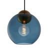 Bubbles Ø24 Pendel Lampe i Blå - Halo Design