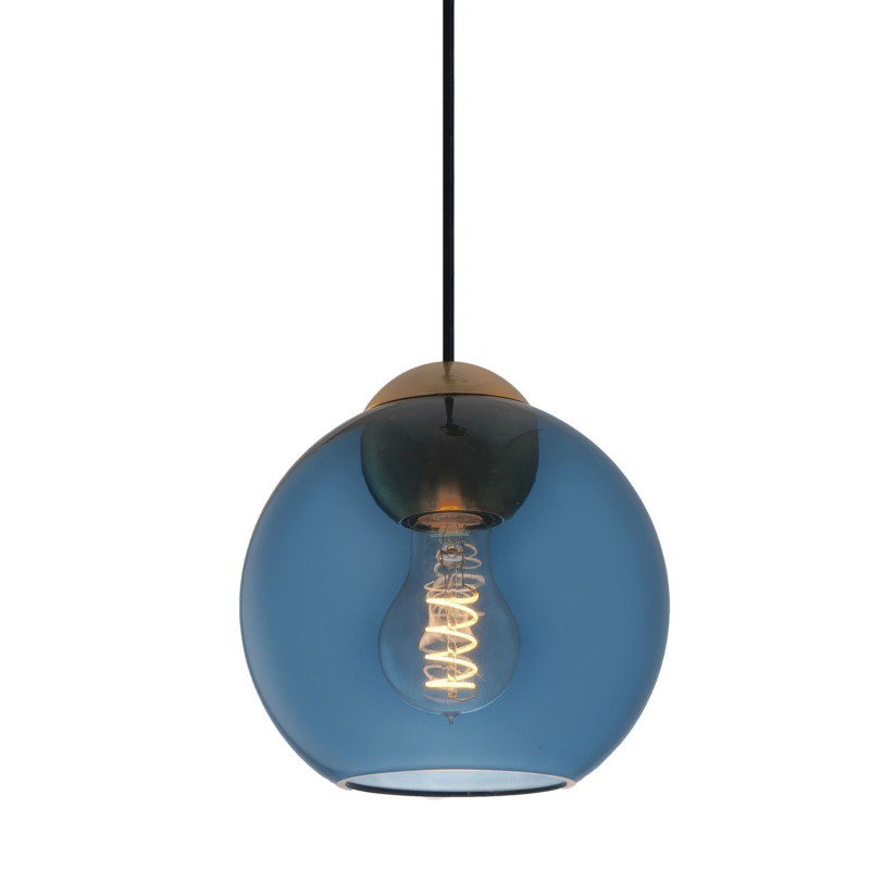 Bubbles Ø18 Pendel Lampe i Blå - Halo Design