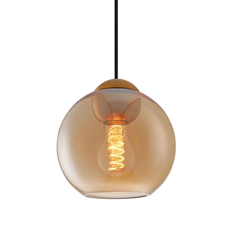 Bubbles Ø18 Pendel Lampe i Amber - Halo Design