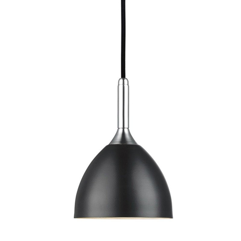 BELLEVUE Pendel Lampe Ø14 i Sort/Krom - Halo Design
