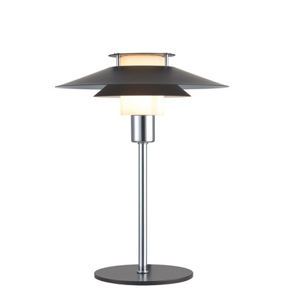 Halo Design - RIVOLI Bordlampe Ø24 sort/krom