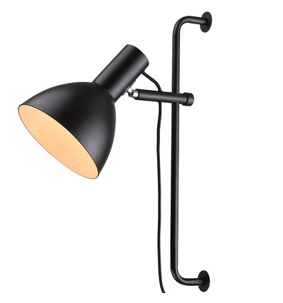 Halo Design - BALTIMORE Væglampe sort