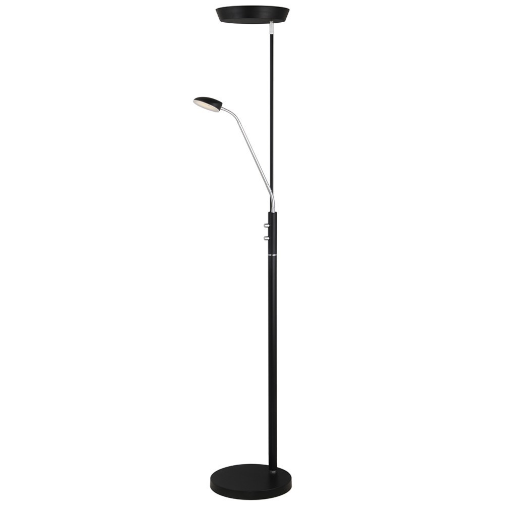 Halo Design - VEGAS gulvlampe Combi LED 5/20W sort