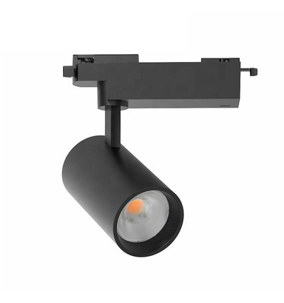 LEDlife 28W sort skinnespot - 175 lm/W, RA 90, 38 grader, 3-faset