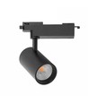 LEDlife 28W sort skinnespot - 175 lm/W, RA 90, 38 grader, 3-faset