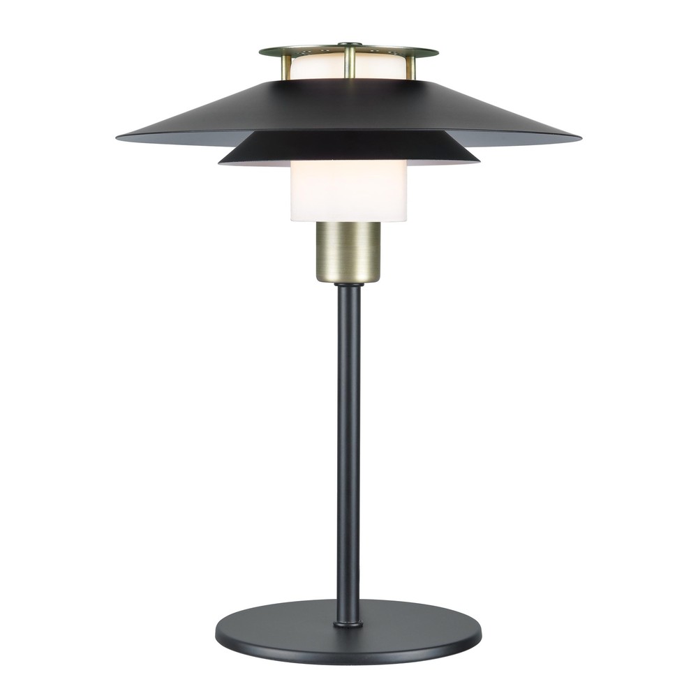 Halo Design - Rivoli bordlampe sort/messing