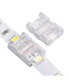 Slim Samler til LED strip - 8mm, enkeltfarvet, IP20, 5V-24V