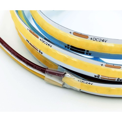 16W/m CCT COB-LED strip til 120 cm profil - 115 cm, IP20, 512 LED pr. meter, 24V, RA97