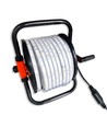 Arbejdslys 50m strip på tromle - 230V, IP67, 120 LED/m, 9W/m, 1320 lm/m