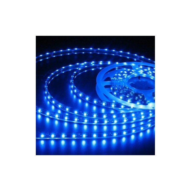LED-Line LED Strip i Blå på 12W/m til 12V med 3M tape - 5 Meter