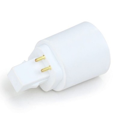 G24Q til E27 adapter