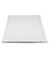 60x60 LED panel i ramme, 40W - Indbygget i hvid ramme, til direkte montering