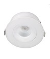 LEDlife 7W Low profile indbygningsspot - Hul: Ø8,3 cm, Mål: Ø10 cm, RA95, CCT, dæmpbar, 230V