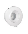LEDlife 7W Lavprofil indbygningsspot - Hul: Ø8,3 cm, Mål: Ø10 cm, RA95, CCT, dæmpbar, 230V
