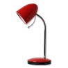 Aigostar bordlampe med flex-arm til E27, 230V (H 350 mm) i rød