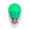 Aigostar farvede LED pære E27 i mat, G45, 4W i grøn