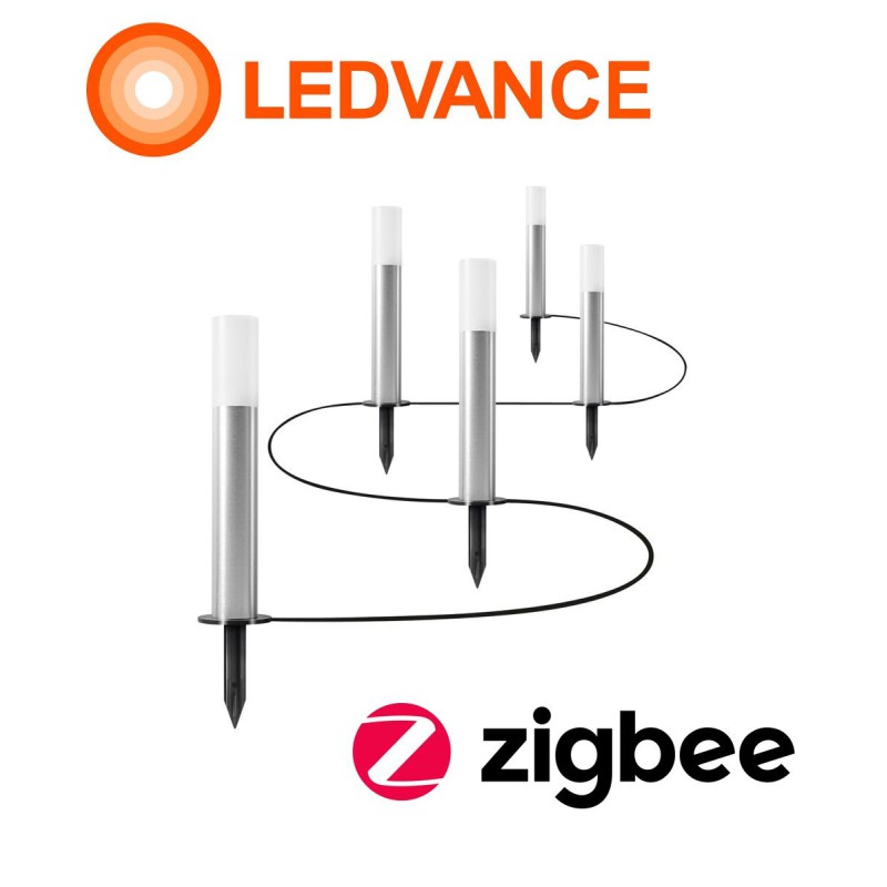 Ledvance SMART+ Zigbee (start-kit) LED Havelamper 8,7W, RGBW - 5-pak