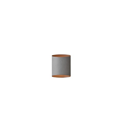 Outlet: SINNE væglampe, 8W, dæmpbar - beton / messing