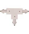 Outlet: Halo Track 230V, T-Connector Hvid