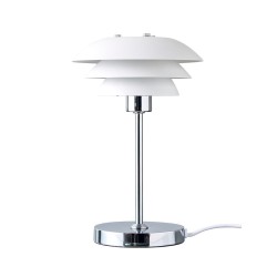 DL16 hvid bordlampe -...