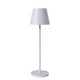 Opladelig bordlampe, udendørs, 2700K, RA97, dæmpbar, hvid - Calida Mini