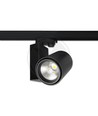 Restsalg: 30W LED spotlampe til 3-faset skinner, 24 grader, sort