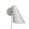 Cale hvid væglampe - Dyberg Larsen
